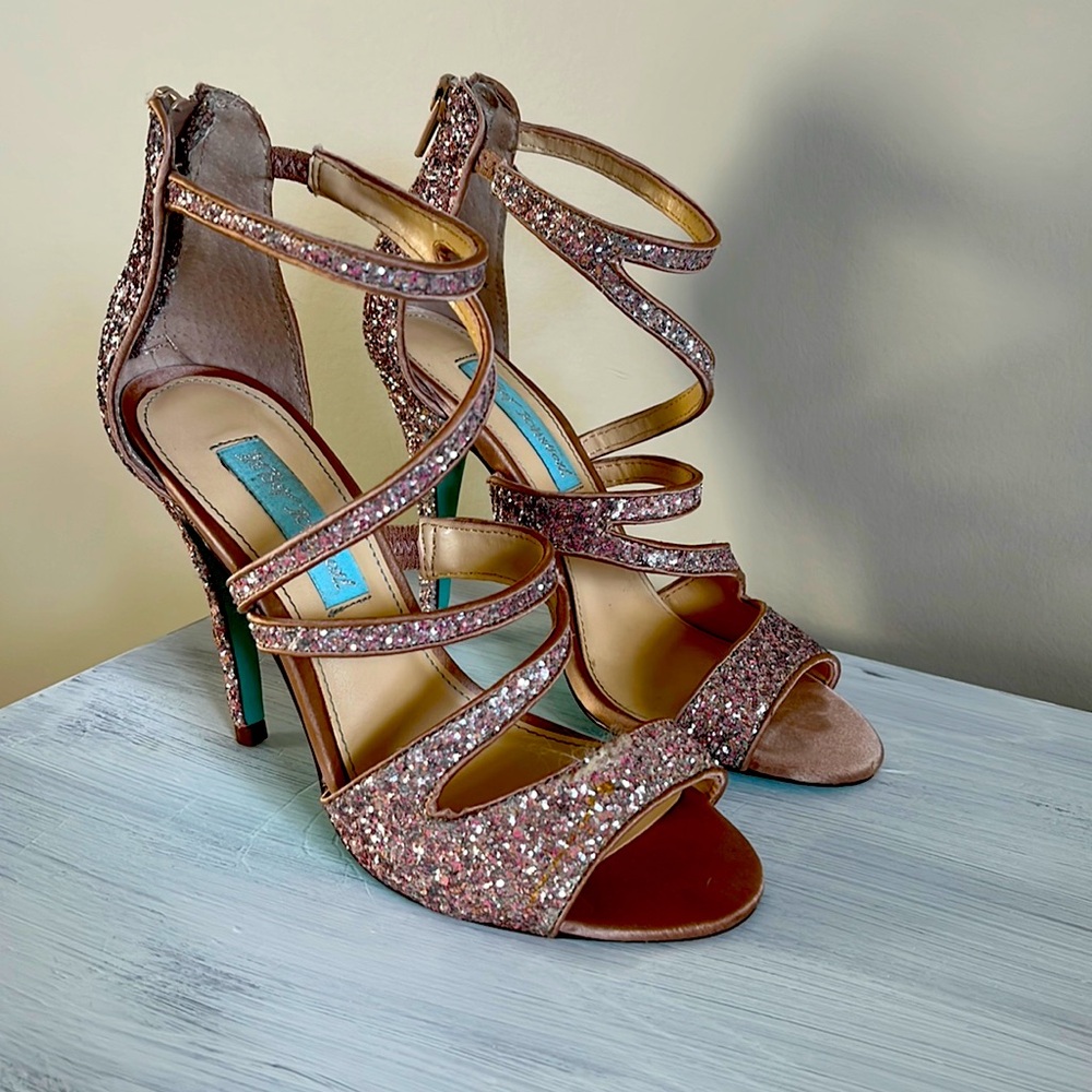 Betsey Johnson Sparkly Shoe
